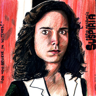Suspiria — Drawing by Karthik Abhiram
