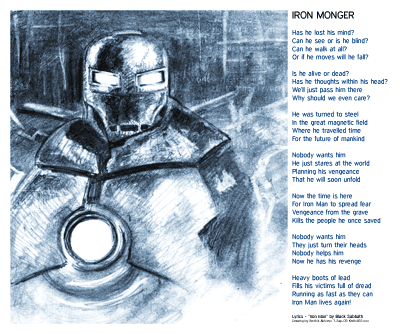 Iron Monger — Drawing by Karthik Abhiram